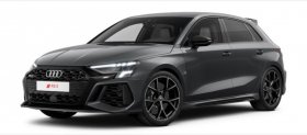 Audi RS 3 Exkluzivní barvy Goodwood zelená perleťový efekt  Sportback 2.5 TFSI 294 kW